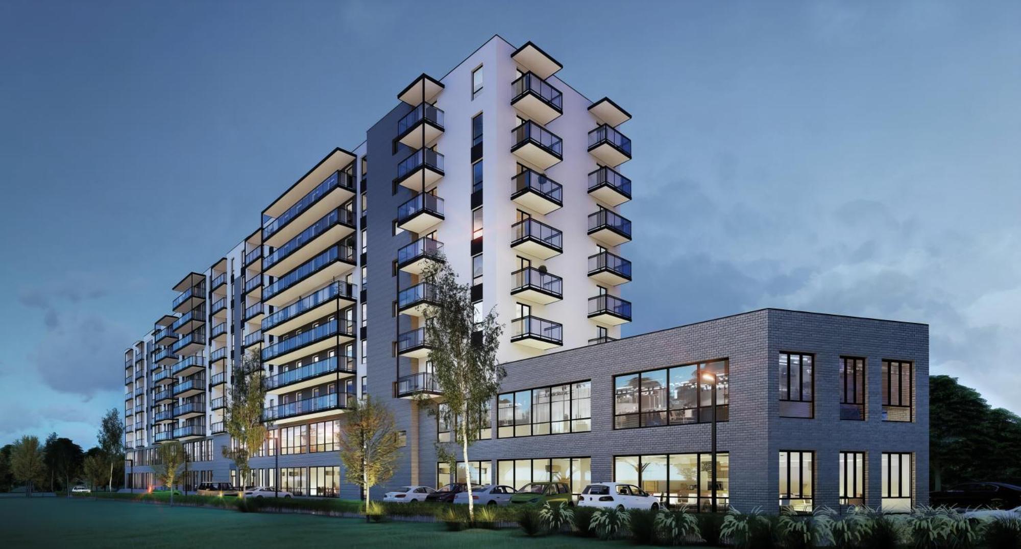 Q2 Warsaw Apartments Exterior foto